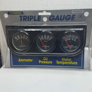 Trisco Triple Gauge Set